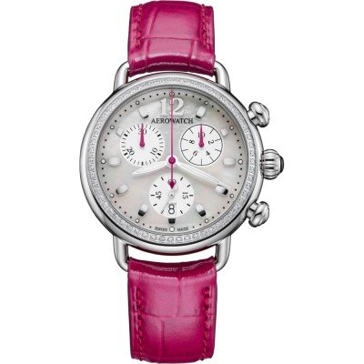 Aerowatch Hommage 1910 81105-AA04-DIA Chronolady Zegarek