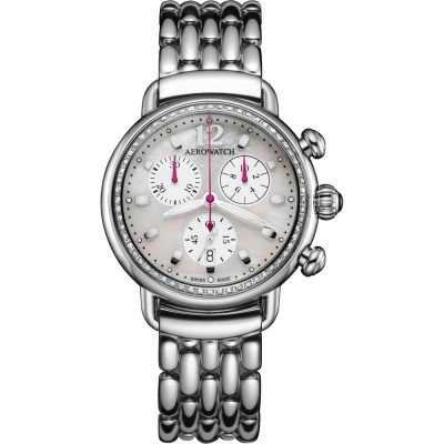 Aerowatch Hommage 1910 81105-AA04-DIA-M Chronolady Zegarek