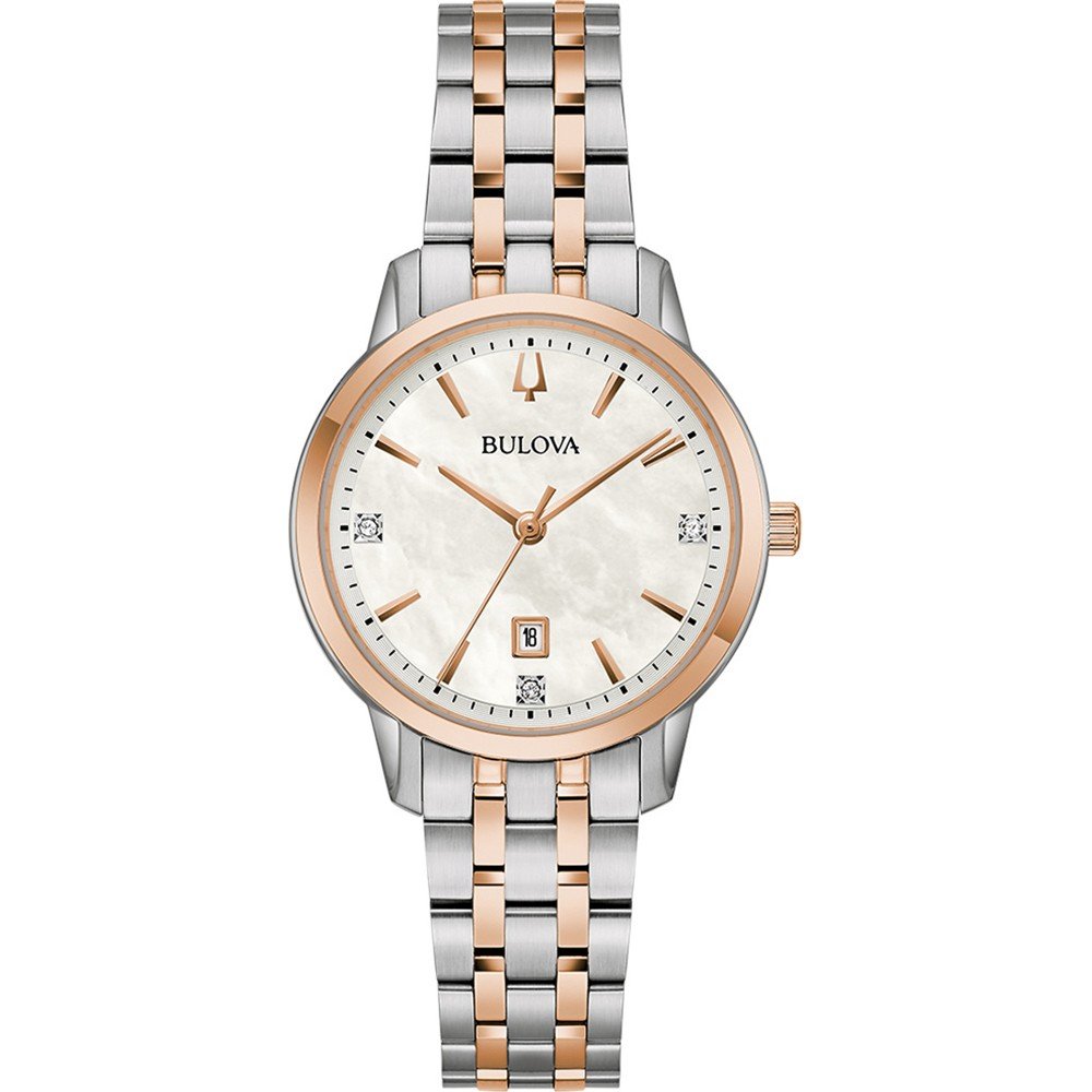 Bulova gold shop tone women's watches