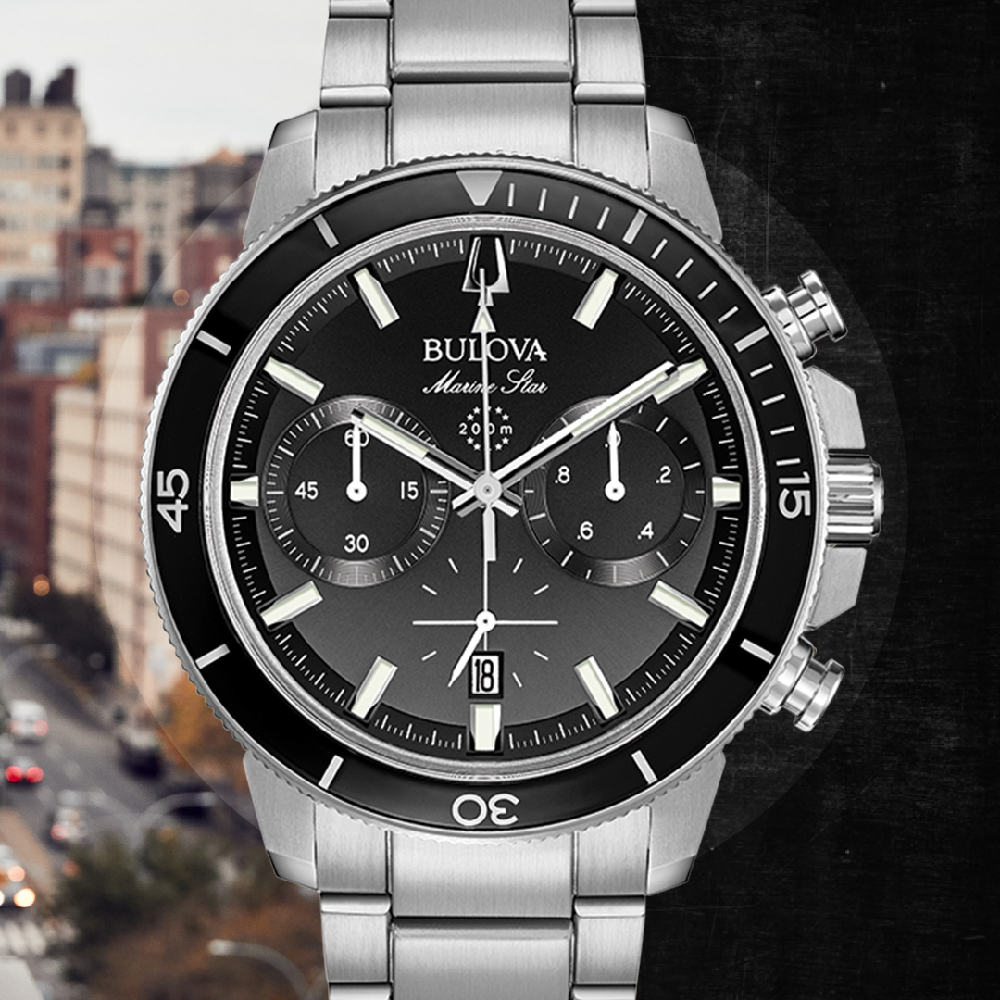 Bulova marine outlet star watch