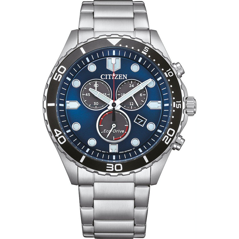 Citizen Sport AT2560-84L OF Sporty Aqua Chrono Zegarek