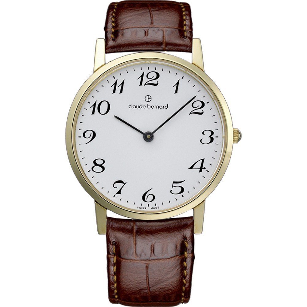 Claude Bernard 20060-37J-BB Slim Line Zegarek