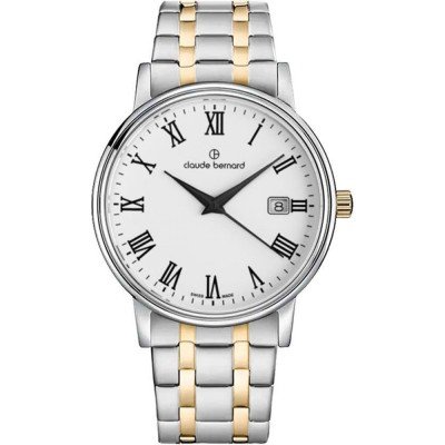 Claude Bernard 54005-357JM-BR Classic Zegarek