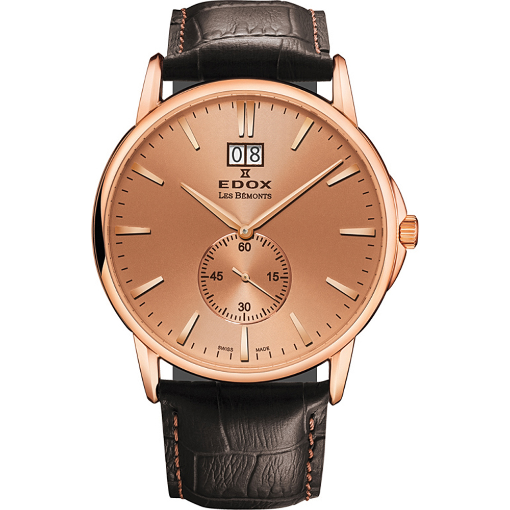 Edox Les Bémonts 64012-37R-ROIR Zegarek