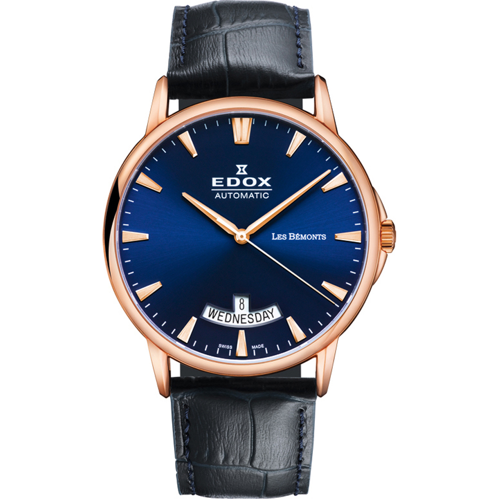 Edox Les Bémonts 83015-37R-BUIR Zegarek