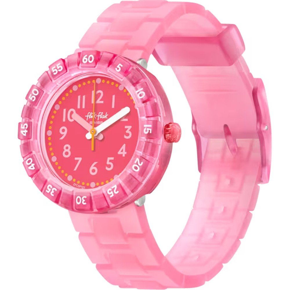 Flik Flak 5+ Power Time FCSP121 Level Pink Zegarek