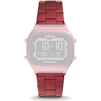 Fossil AFS5897 Retro Pasek