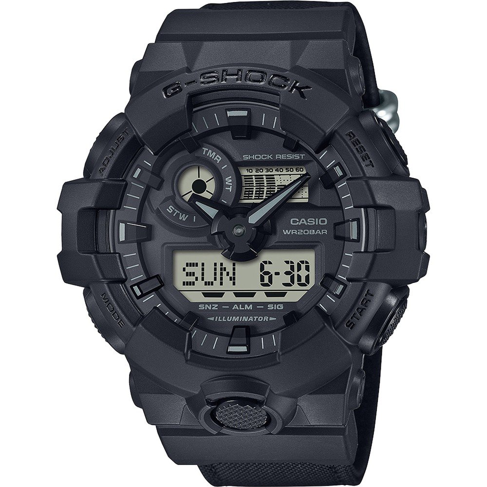 G-Shock Classic Style GA-700BCE-1AER Utility Black Zegarek