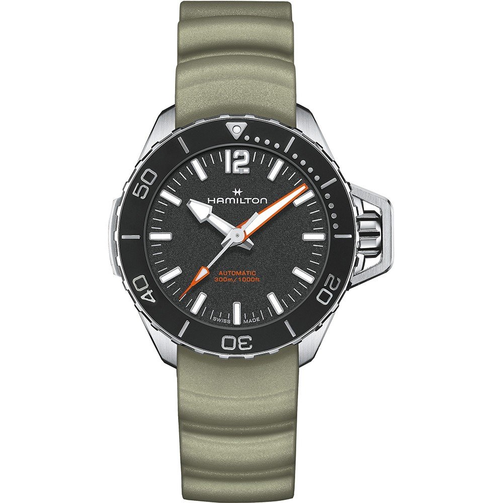 Hamilton Navy H77455331 Khaki Navy Frogman Zegarek