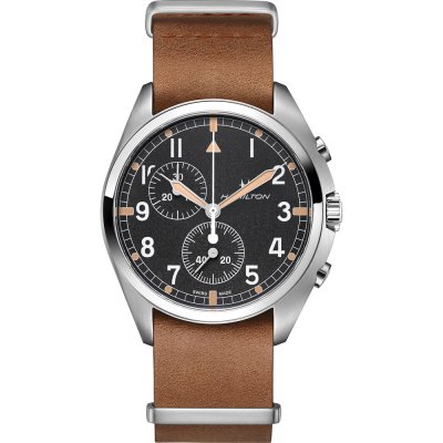 Hamilton Aviation H76522531 Khaki Pilot Pioneer Zegarek