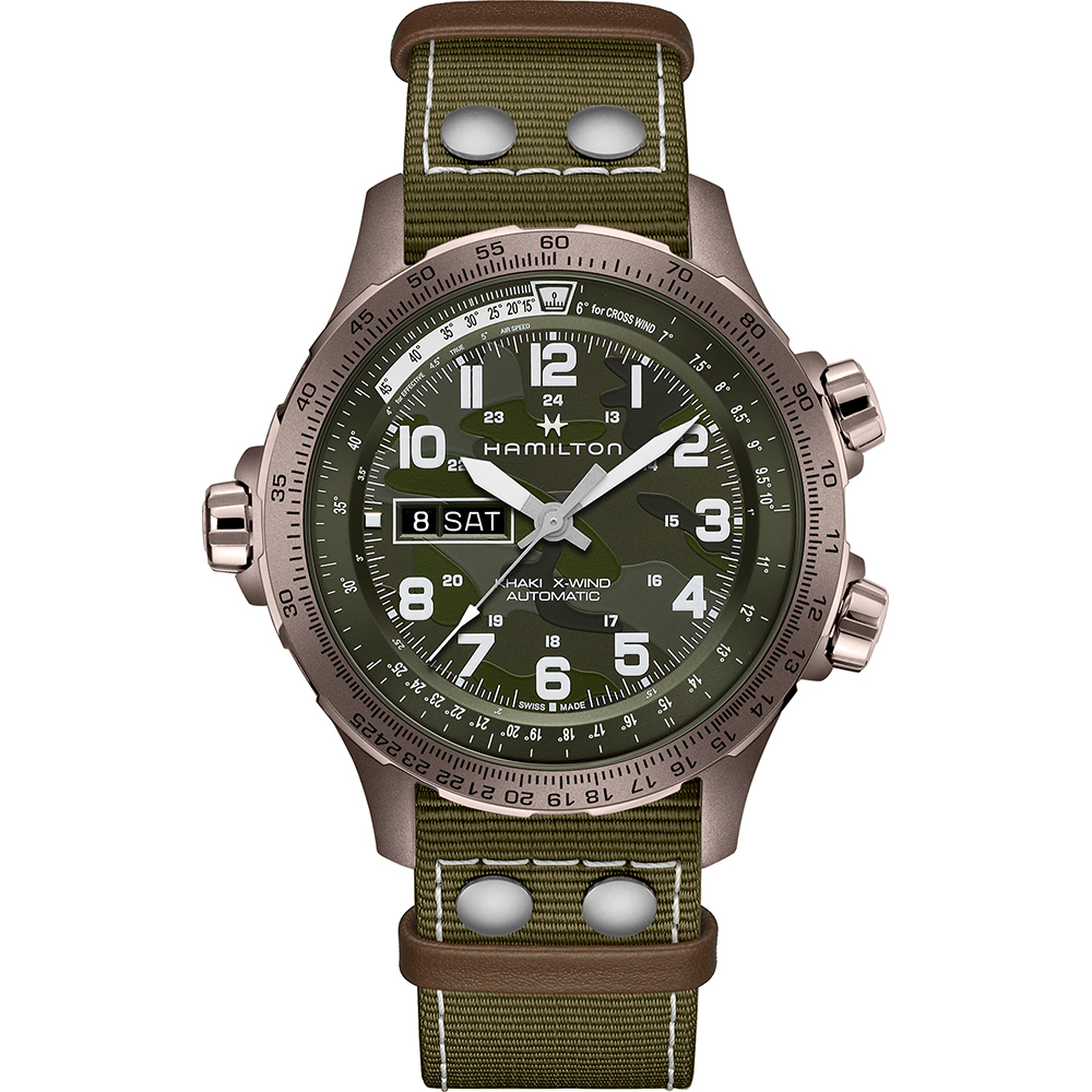 Hamilton Khaki H77775960 Khaki Aviation X-Wind Zegarek