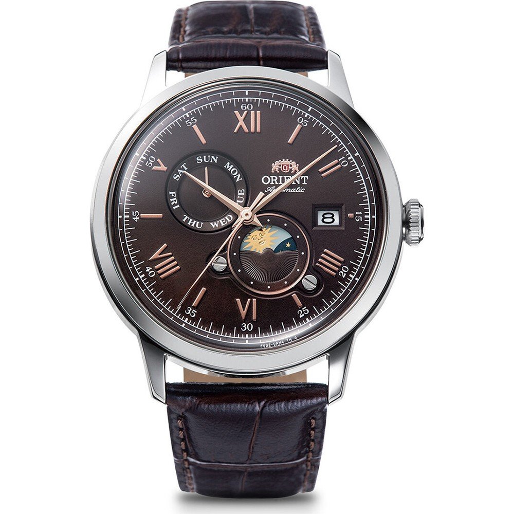 Orient Bambino RA-AK0804Y10B Bambino Sun & Moon Zegarek