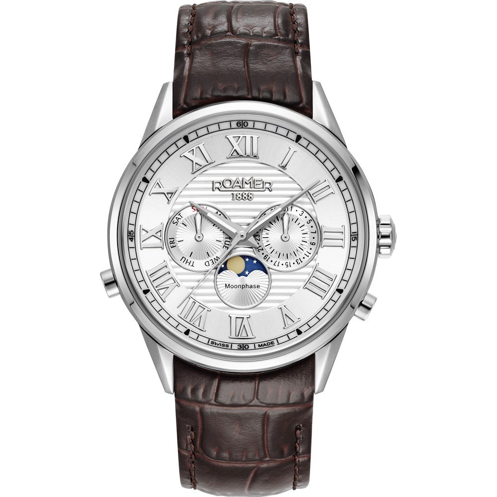 Roamer Superior 513821-41-25-05 Superior Moonphase Zegarek