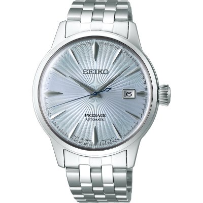 Seiko Presage Cocktail Time SRPE19J1 Cocktail Time 'Skydiving Ice Blue' Zegarek