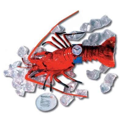 Swatch Packaging Specials PWK181PACK Cruise Set (Langoustine) Zegarek