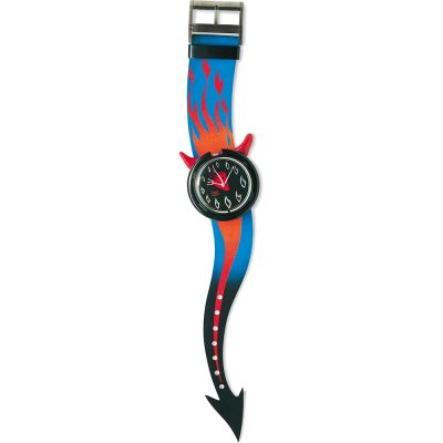 Swatch Halloween Specials PMB103 Hot Stuff Zegarek