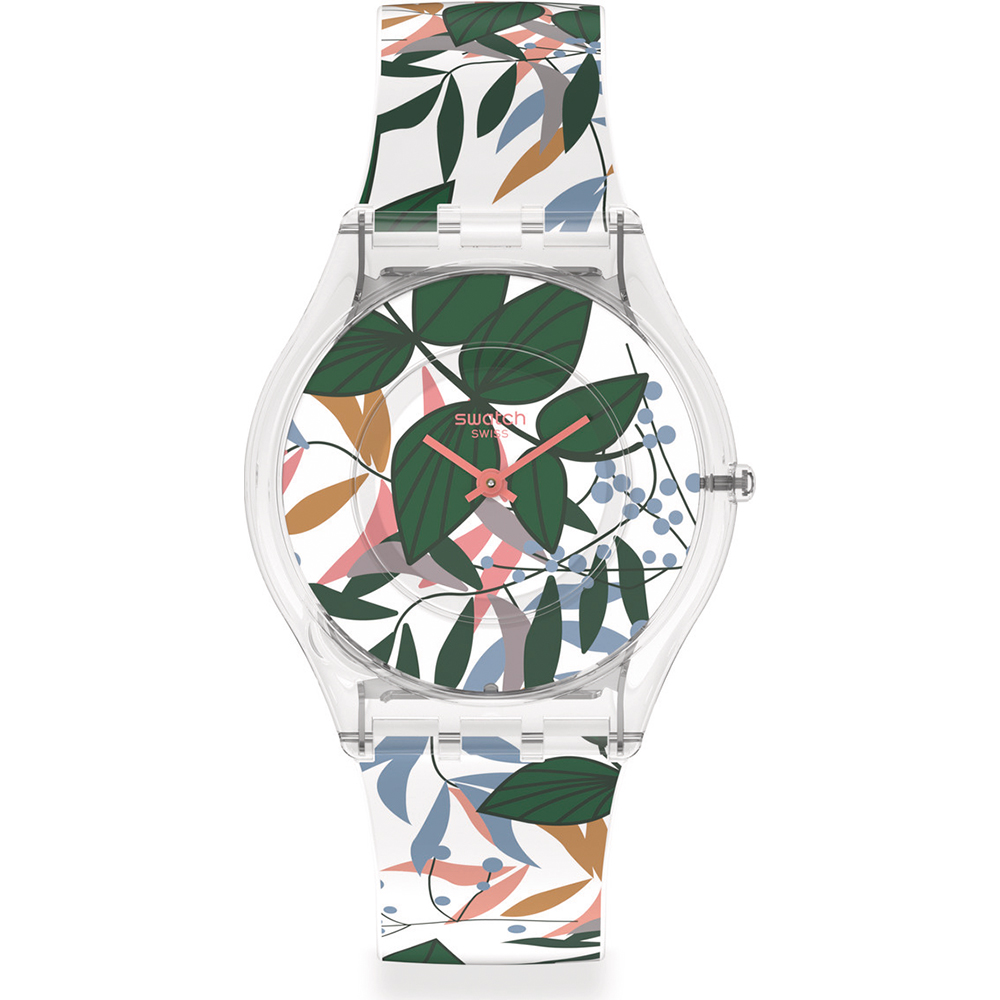 Swatch Skin SS08K111 Leaves Jungle Zegarek