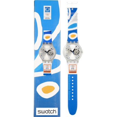 Swatch X-Large SUDK106M NOC Athens 2004 Netherlands Zegarek