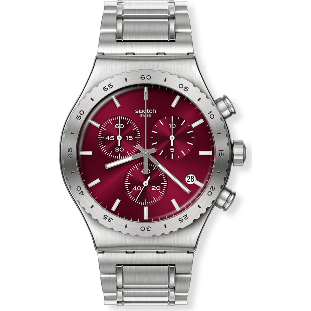 Swatch Irony - Chrono New YVS499G Purple Irony Zegarek