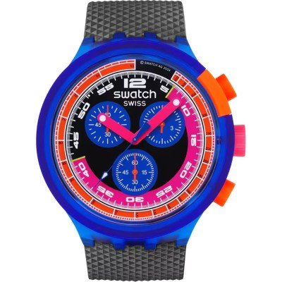 Swatch Big Bold SB06N102 Neon party to the Max Zegarek