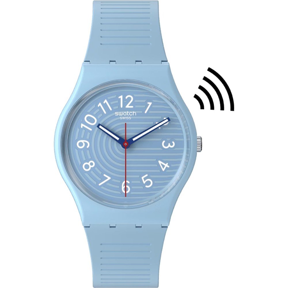 Swatch Originals Medium (34mm) SO28S104-5300 Trendy lines in the sky Pay! Zegarek