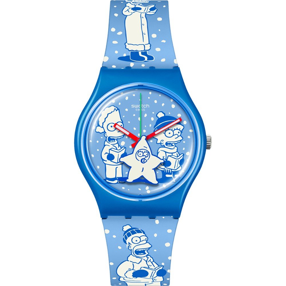 Swatch Originals Medium (34mm) SO28Z126 Tidings of Joy Zegarek