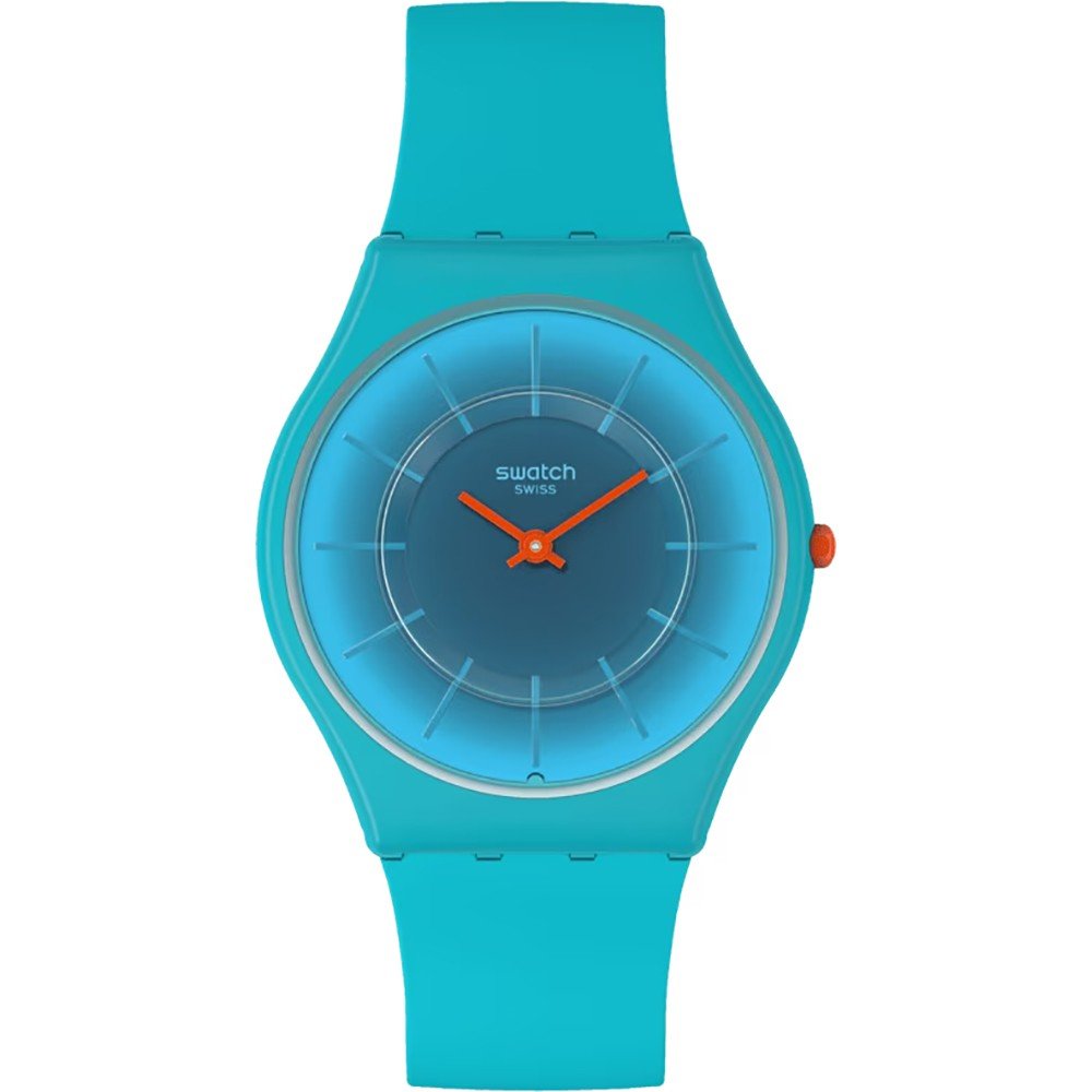 Swatch Skin SS08N114 Radiantly teal Zegarek