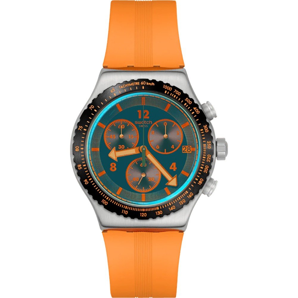 Swatch Irony - Chrono New YVS529 Tangerine Tiger Zegarek