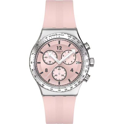 Swatch Irony - Chrono New YVS532 Poppingly Pink Zegarek