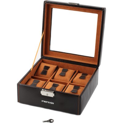 HWG Accessories bond-6-brown1 Watch storage box Pudełko na zegarek